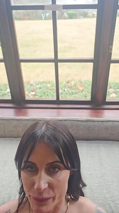 Real couple fuck in bay window for hotel guests to see