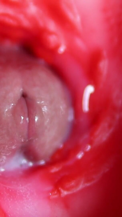 Nice big head slides inside best friend's sweet shiny hole! | Clip 1