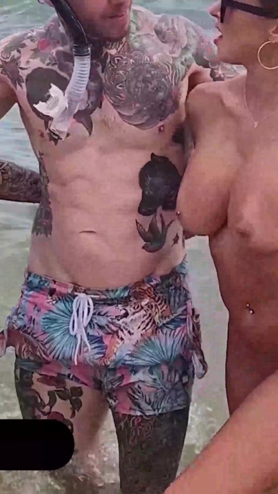 "Sharking" Plan On Nudist Beach Leads To Wild Foursome! | Clip 1