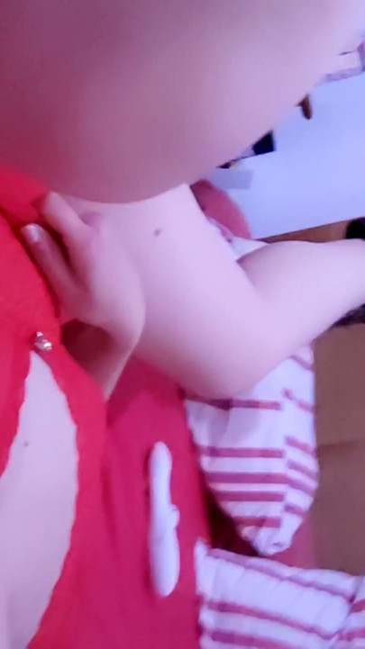 Masked girl fucked, used, stuffed in her beautiful red dress - Dazzlingfacegirl | Clip 2