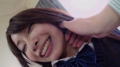 Hairy schoolgirl from Japan – creampied pussy