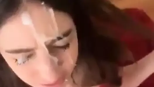 CUM face extremo