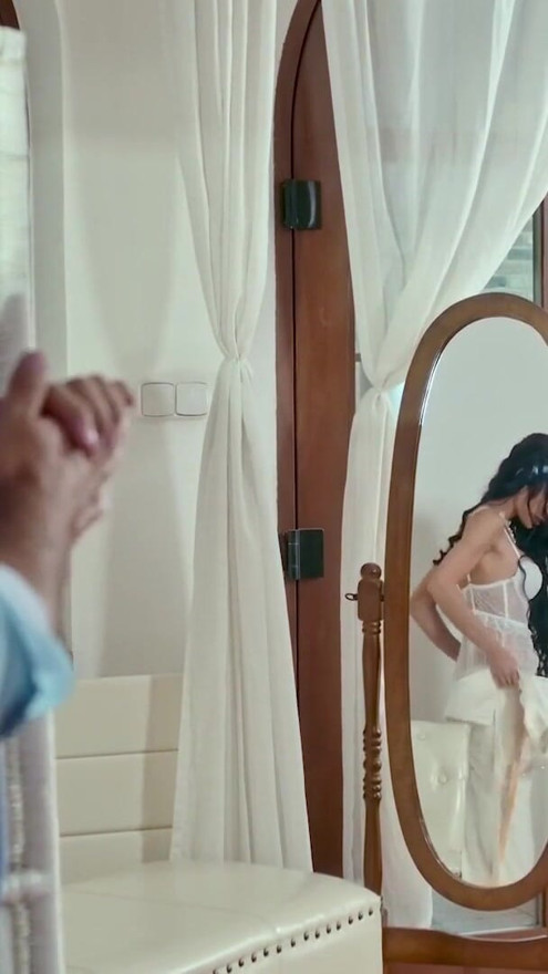 BRIDE4K. Slutty bride cheated on her groom with a masculine wedding salon owner | Clip 1