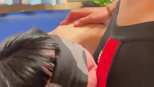 Blowjob blindfolded, You can't imagine the fuck I gave her