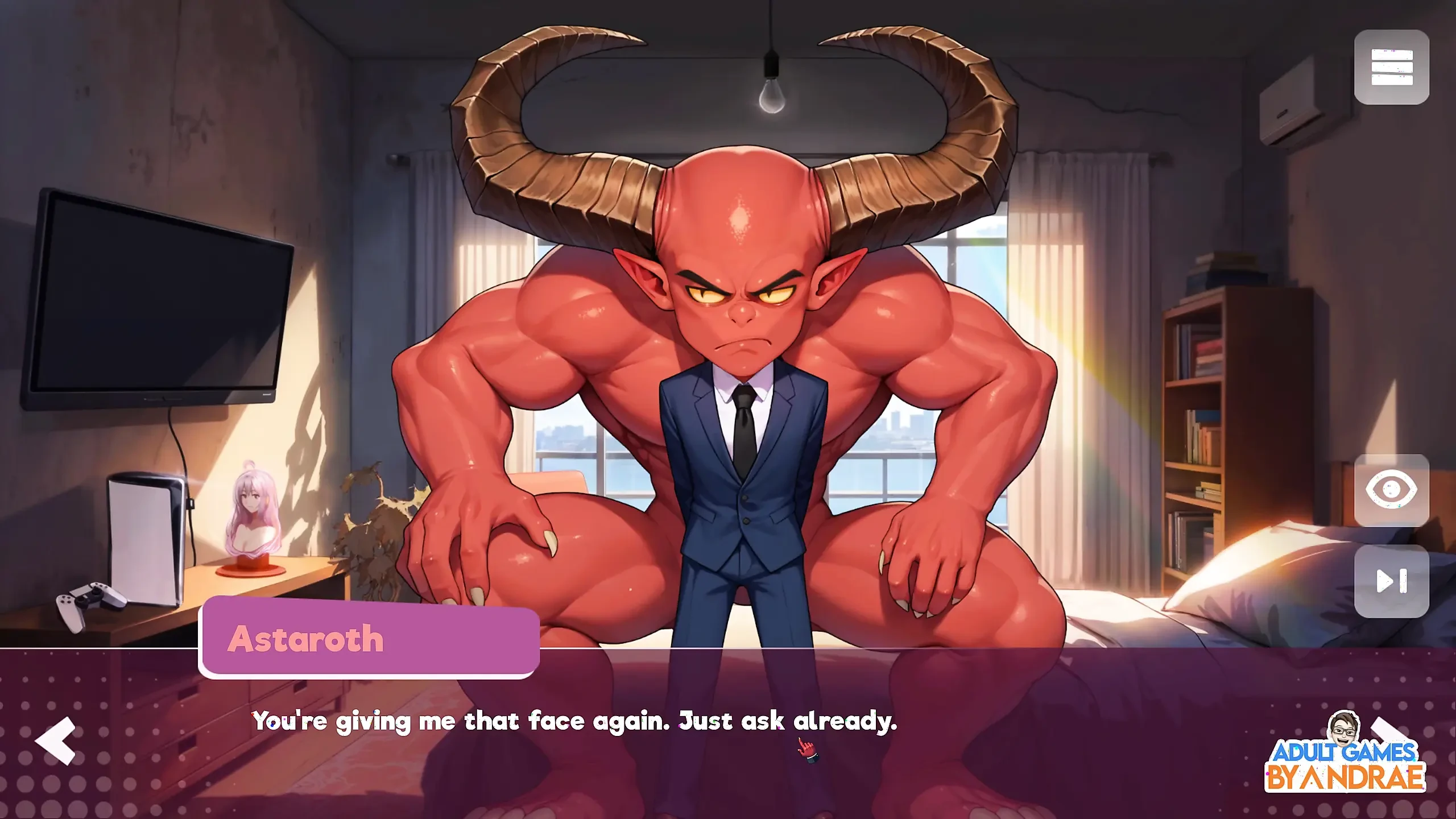Ep3: Caught Vi Masturbating by Herself - Getting Inside Hentai Story