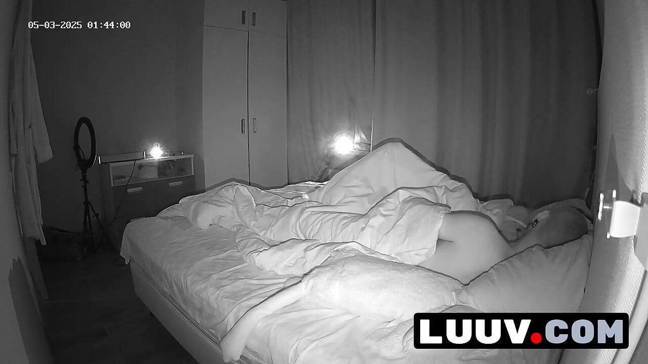 LUUV. Evening sex and cum in her mouth on home camera