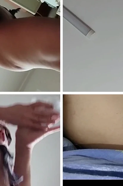 Amateur Wife Fingers Pussy Orgasm with Moans. Latina Big Ass, Big Tits.
