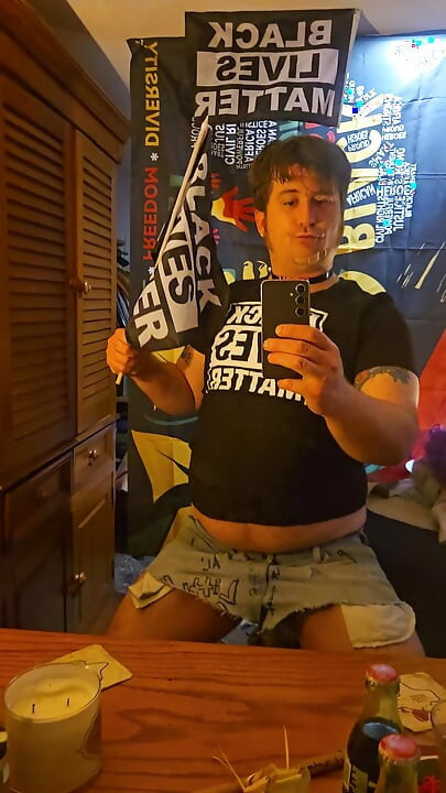 Black lives matter bitch boy