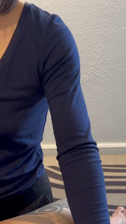 Young female dog crossed at the hotel, spits on my cock and sucks me until I squirt to swallow everything | Clip 1