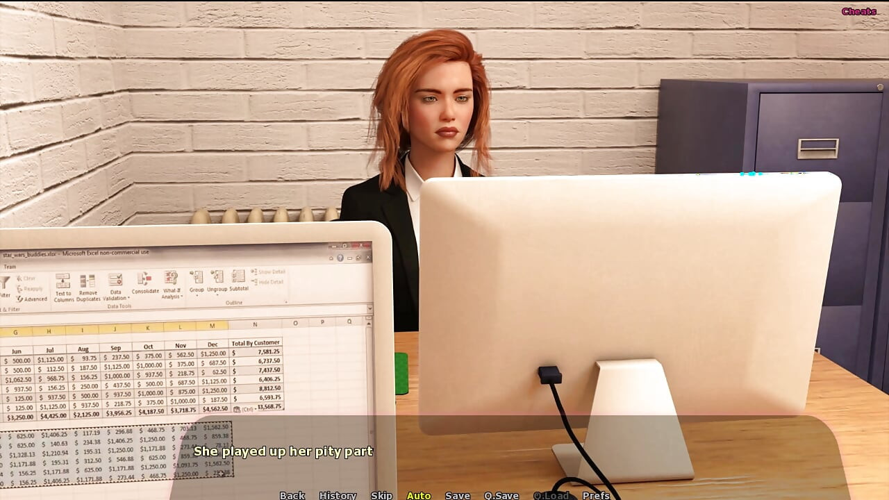 Haley Story #4 กินหีของ Adriana