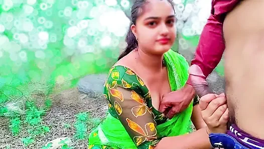 Desi village Bhabhi sex in jungle with devar, bhabhi’s tight pussy fuck by her BF Devar, xxx video