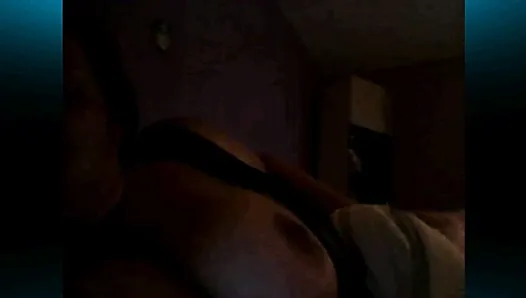 Serbian chubby MILF Dragana showing tits on skype 3.part
