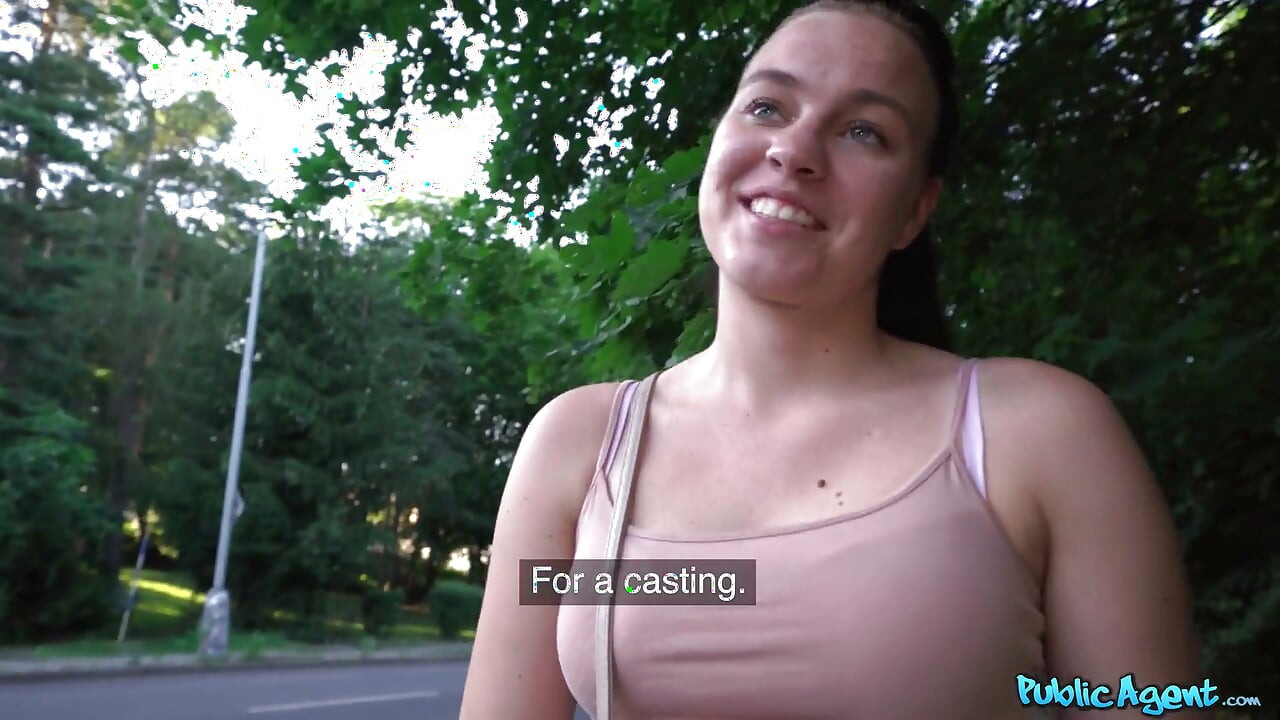 Public Agent - Amateur Keira Flow Cant Wait to Swallow Cum