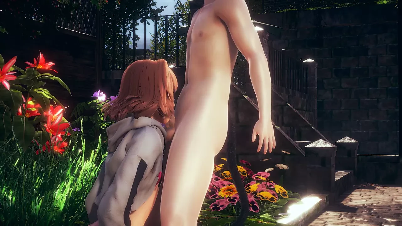Yaoi femboy - boquete natthan em um parque