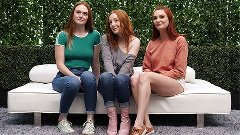 3 Redheads And One Lucky Ass Guy