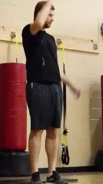 Str8 daddy freeballing in gym