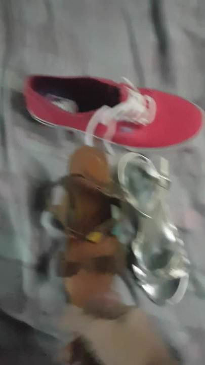 cum on friend heel shoe