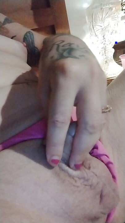 Touching all my curves and slowly giving you up close pleasure
