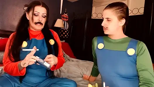 Halloween Cosplaying Smoke Break