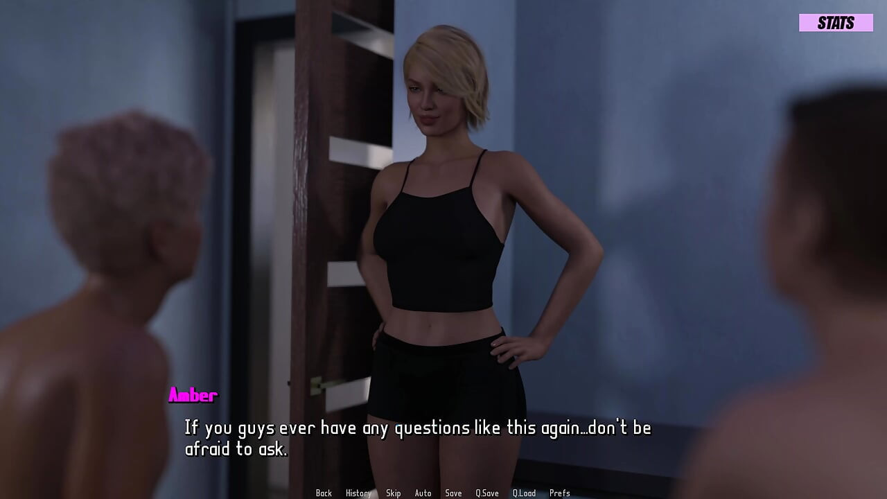 Awam MILF Amber in Her Desire - S1 Remastered - Chapter 4b - Sex Ed