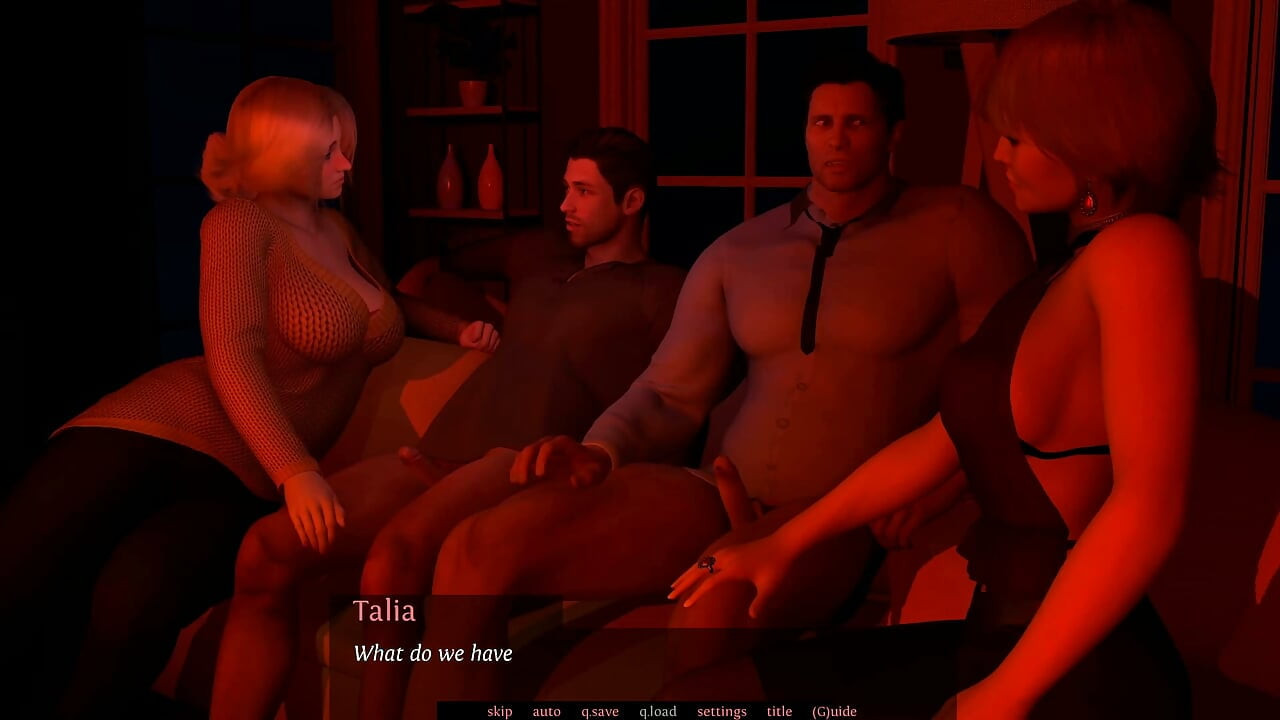 In haar service v0.96 - deel 8 - meesteres Talia begint het vierpersoons swingersplezier en ik moet haar echt penetreren