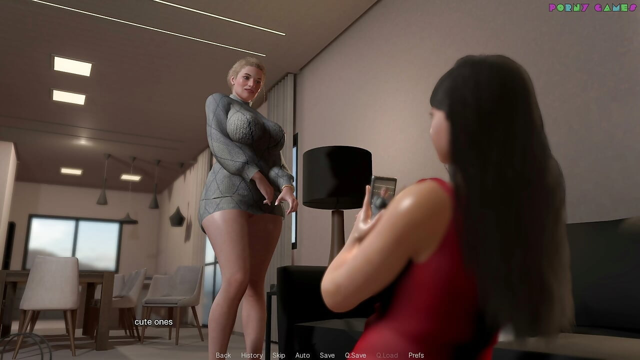 Friendly Housewife by White Foam - Horny Neighbors Go in a Sexy Shopping Spree, Trying to Look Sexy 4