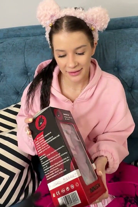 The Submissive Girl Moans Loudly From the Large Cock in Her Ass.