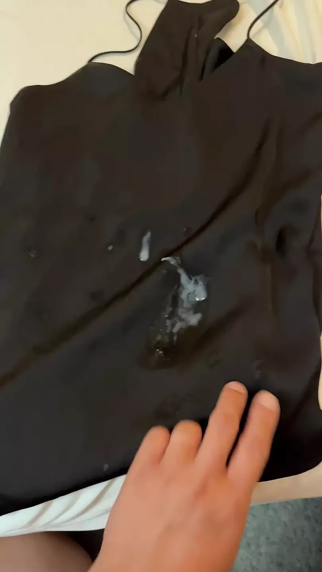 Cum tribute on elegant top