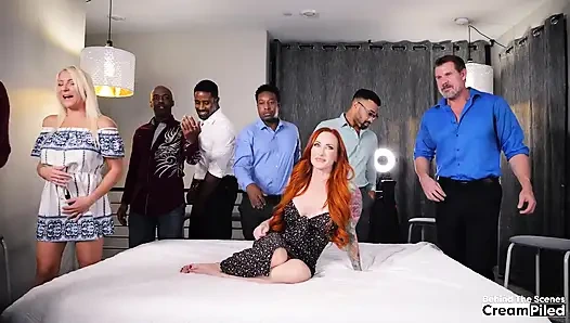 Bts of Sophia, Frenchy and the Creamteam