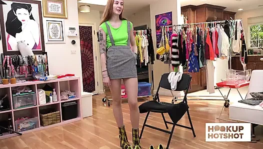 BTS - Megan Winters Shows Off Her Natural Charm Behind The Scenes!