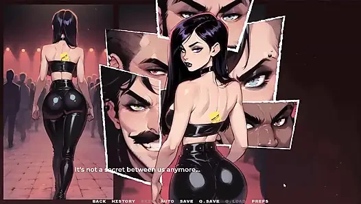 Yeni kız arkadaşım tabu hentai oyunu ep. 41 gotik kız arkadaşımla bdsm şaplak!