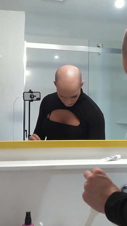 Processo de transformação crossdressing