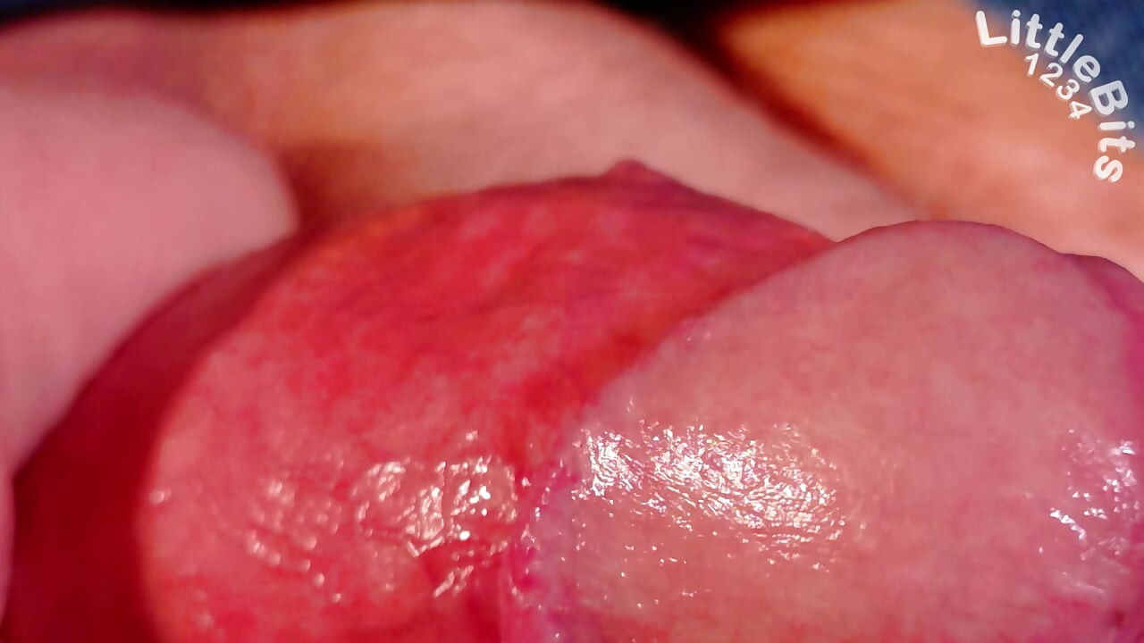 Tiny Pink Wet Cock Masturbation #2