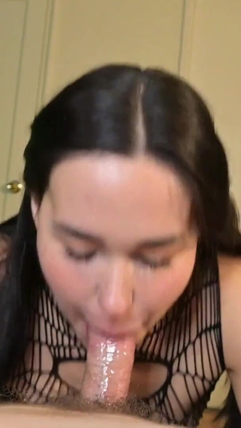 CUM WENT FLYING ON MY HAIR! POV blowjob, handjob and cum tasting until you burstin out all over! | Clip 1