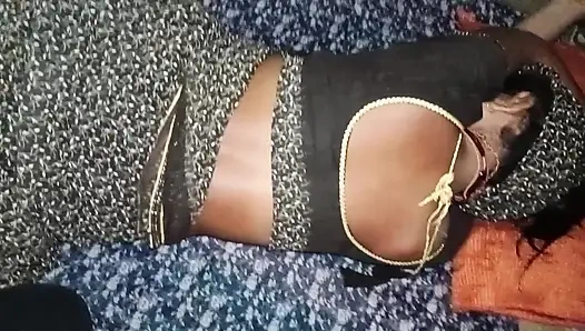 Real sex video made by Desi village Bhabhi is yearning to drink all the water with her brother-in-law's penis in her mouth