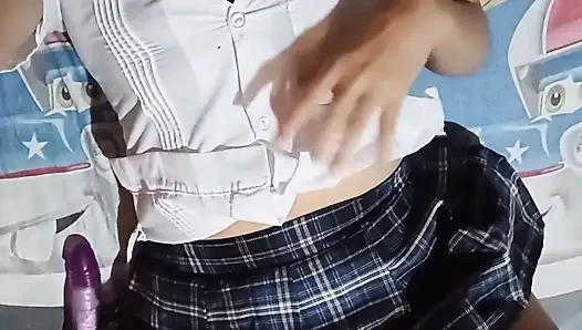 I Masturbate with My Delicious Toy (real Homemade)