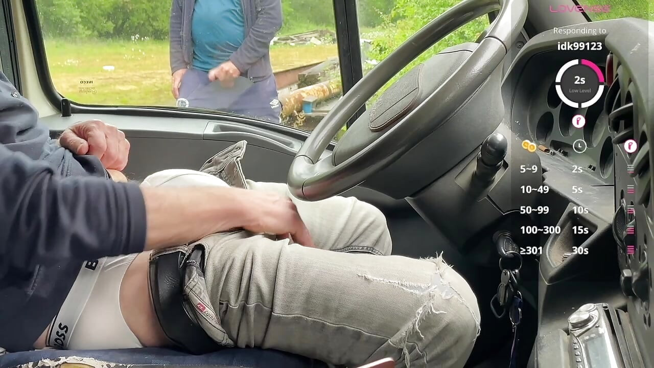 Two Guys Truck Session Gets Intense