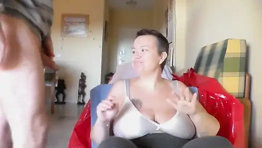 Kontol John disepong sama jen si cewek hot