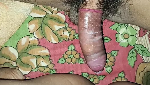 First time My wife Condom use sex video