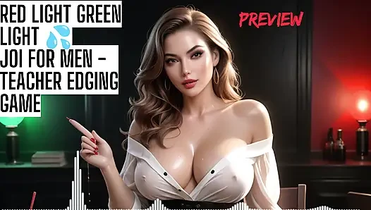 Kırmızı Işık Yeşil Işık JOI Dur Başla Oyunu ASMR HFO JOI Erkekler İçin Erotik Ses