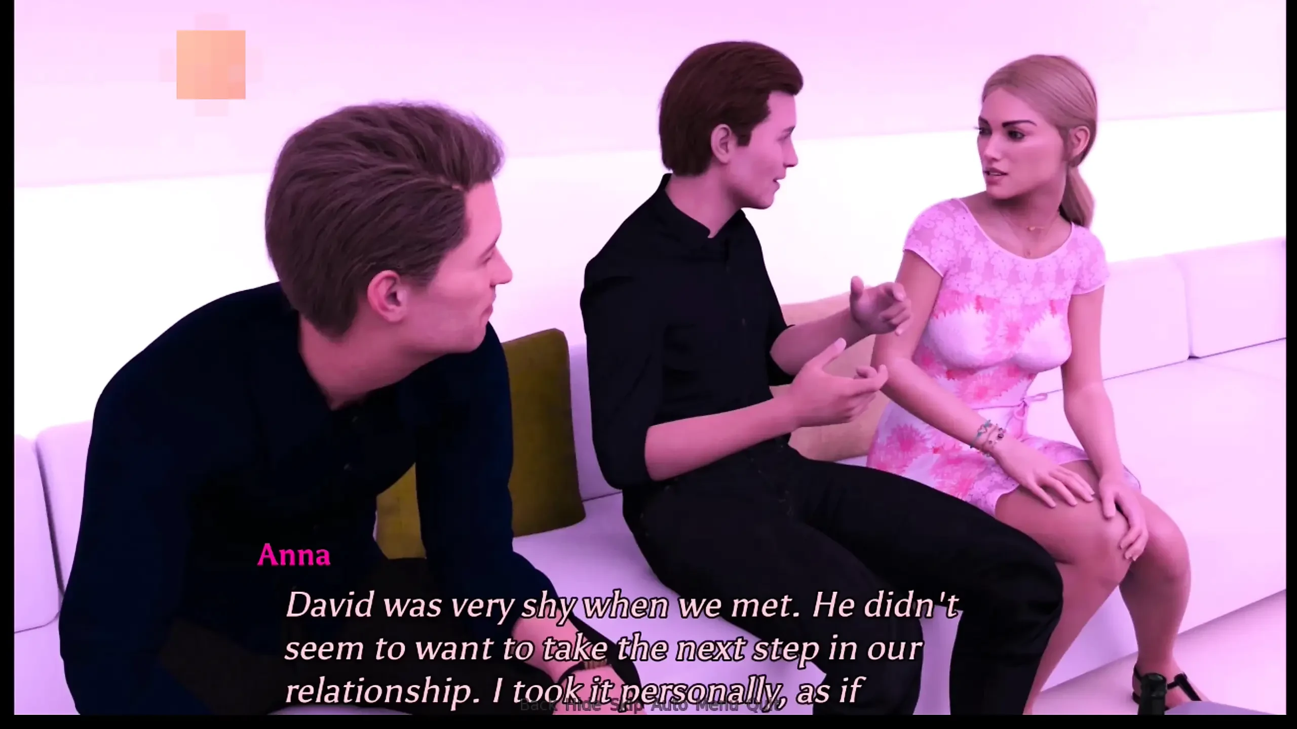 A perfect marriage #19: Anne, Chris, and David went out after work