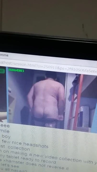 Pathetic slave Matt trying to striptease for us