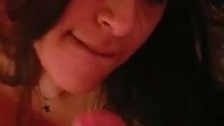 Hot Chick Gives Incredible Blow Job