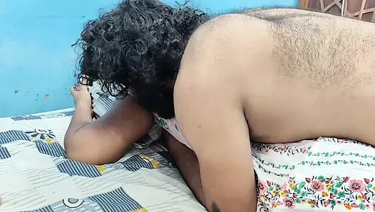 Hot ass kiss romance in skirt