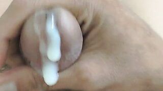 Malay handjob double cum