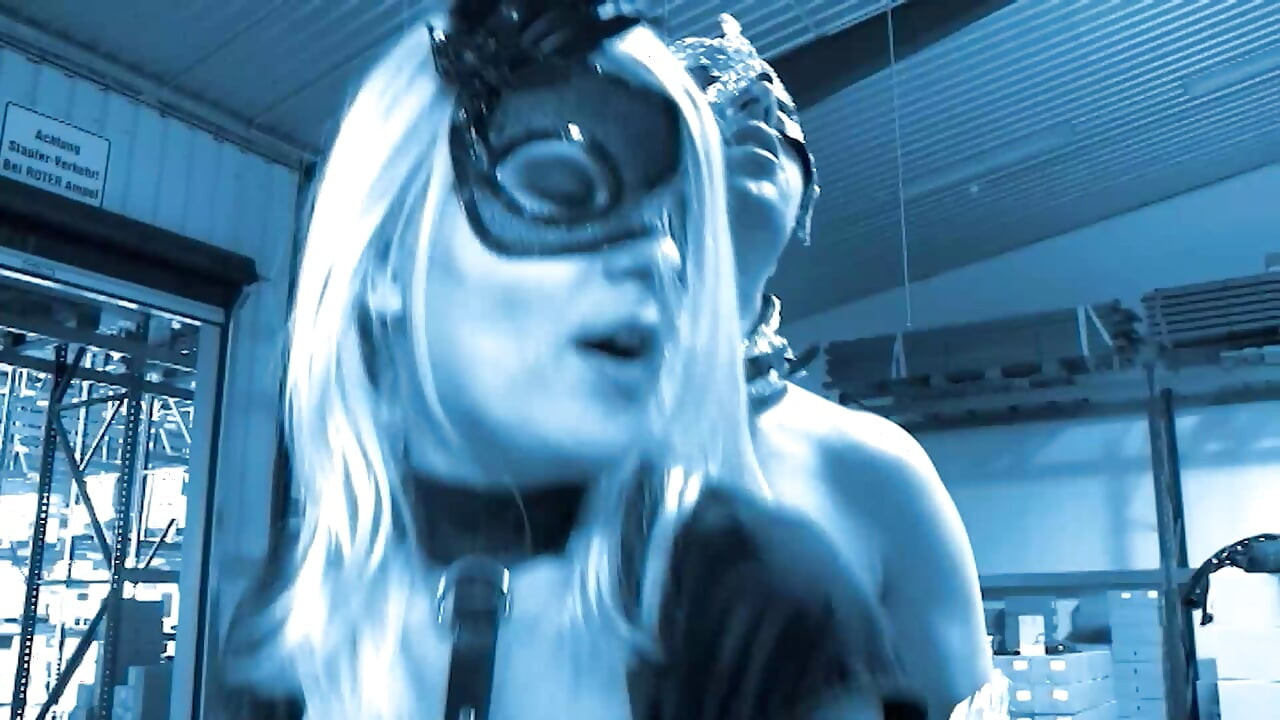 German Domination Scene - Blonde in Fetish Gear