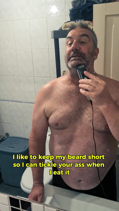 Before the Fight - Silver Stepdaddy Boxer POV
