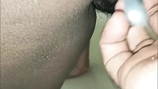 TAMIL husband insert toy in WIFE ASSHOLE for first time - Training for ANAL
