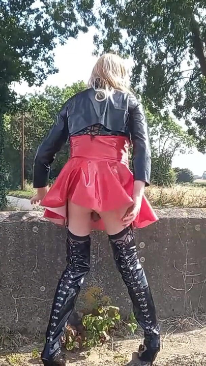 Emotional moment from "Tranny Ass Milk Squirting Compilation #6"