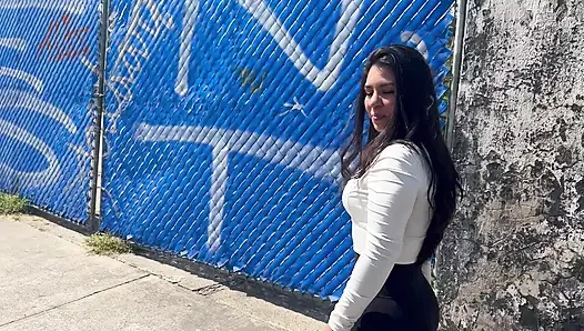 Elizabeth Márquez, der gringo, gibt mir dessous und ich zahle sie mit meinem gesäß